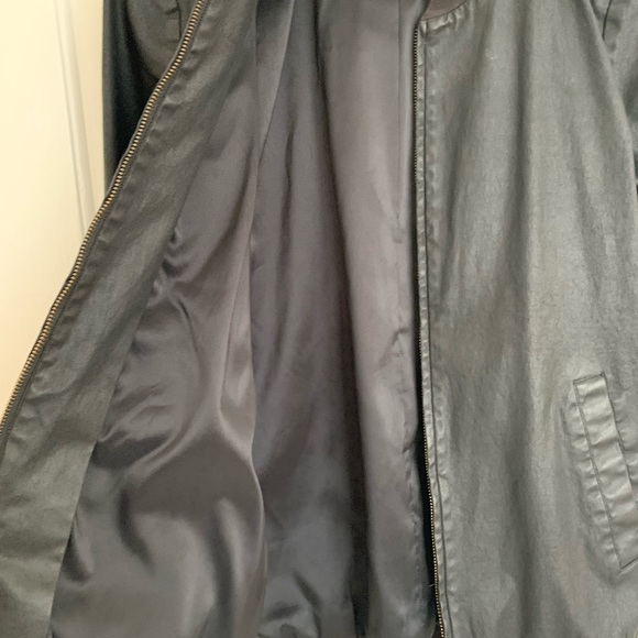 Eileen fisher black bomber jacket - Picture 6 of 7